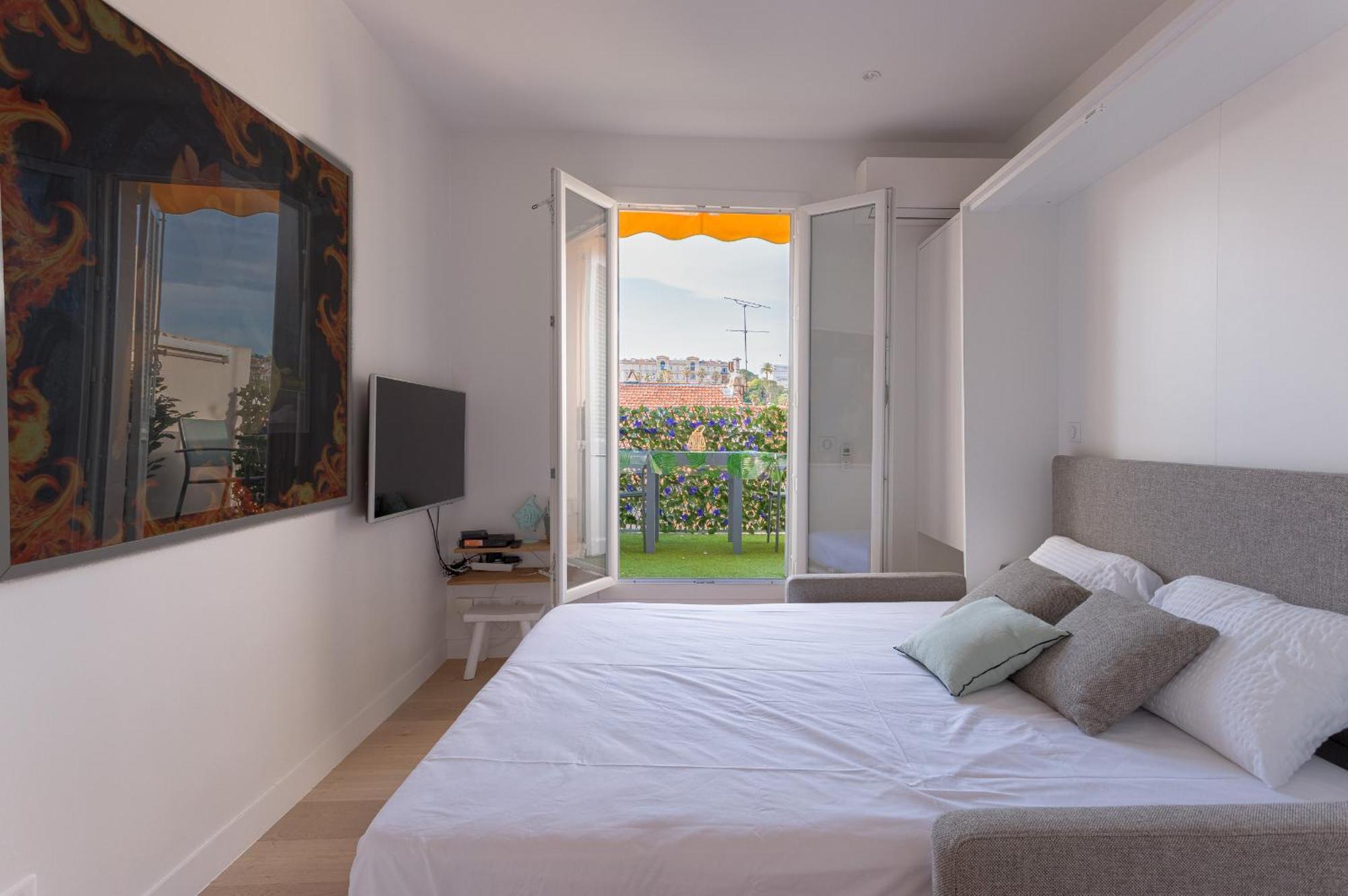 Un Ecrin Au Suquet - Studio, Clim, Balcon, Plage, Palais Des Festivals Cannes Kültér fotó